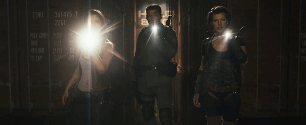 On The Milla Movie Pictured above is a screencap from the Paul W.S. Anderson film Resident Evil: Afterlife. Below are some more pictures. If...